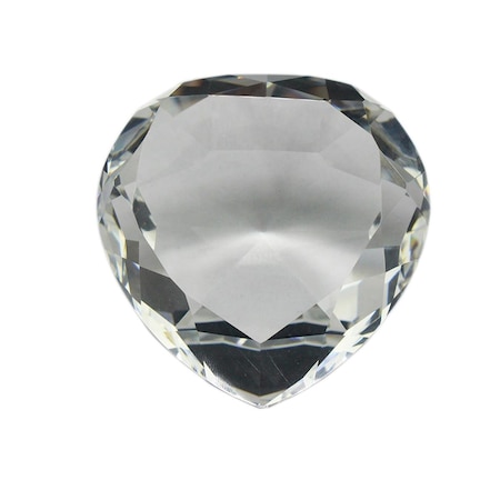 Kd Aparador Heart Shaped Paperweight KD2820357